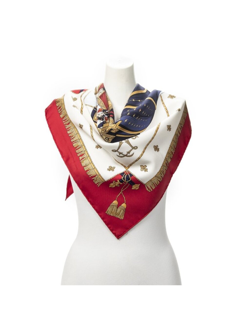 Hermes Scarf Red